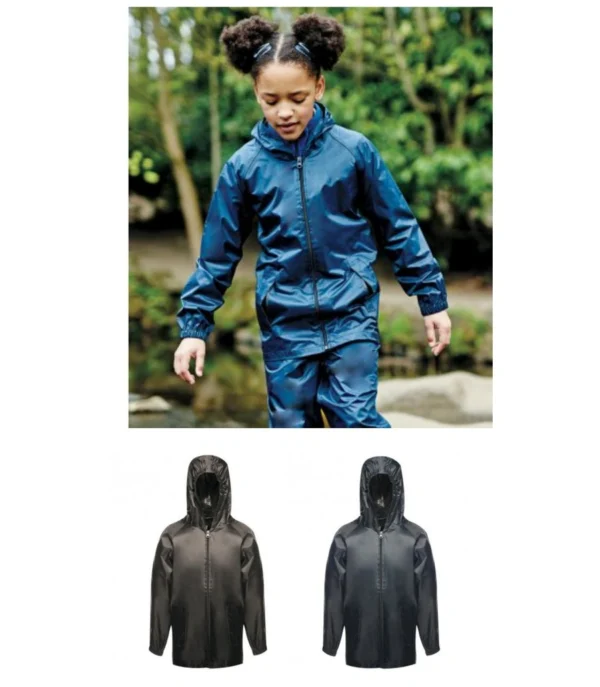 RG256 Regatta Kids Pro Stormbreak Waterproof Jacket